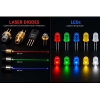 レーザーダイオードとLED: 主な違い、性能、用途、どちらが優れていますか?
