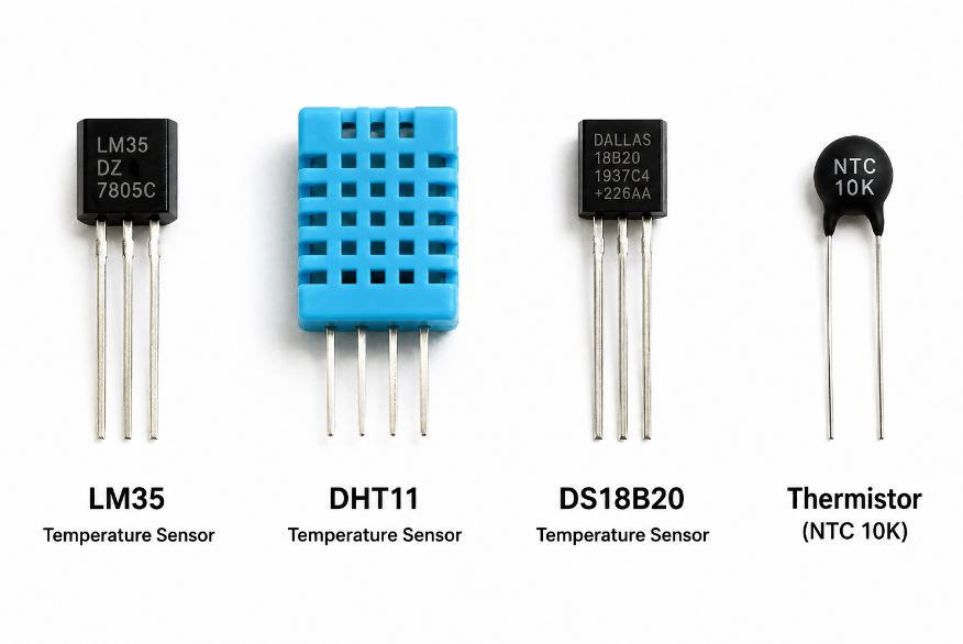 Eam様確認用 LM35 温度センサーガイド: 動作原理、配線、および用途